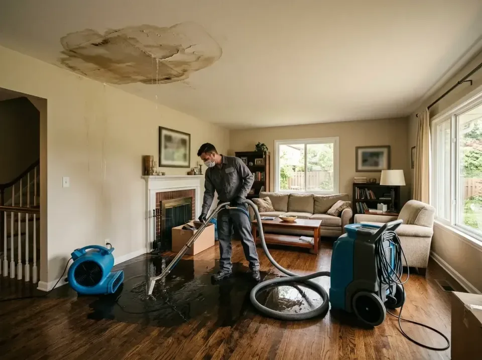 attic-pipe-burst-ceiling-drip-008 — frequently asked questions, Water Damage Restoration & Carpet Care in Shannon Hills, AR